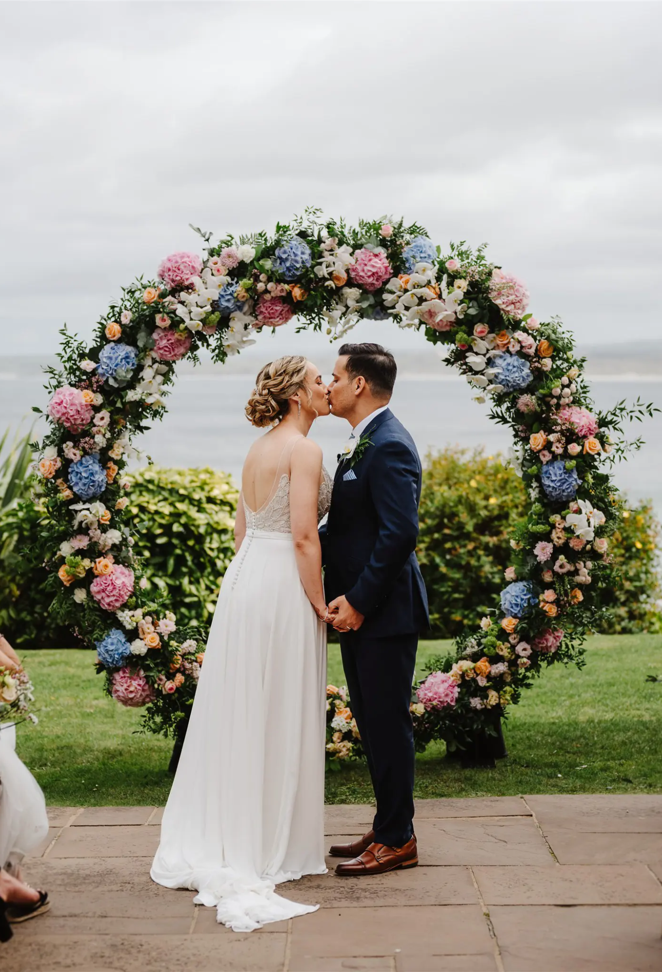 Floral Moon Gate